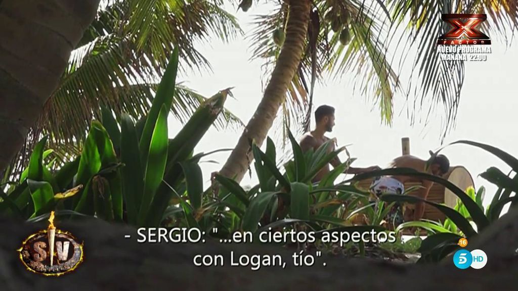 ¡Pillados! Sergio ‘larga’ de Logan con Hugo: “Cuando tengas la ocasión lo nominas"