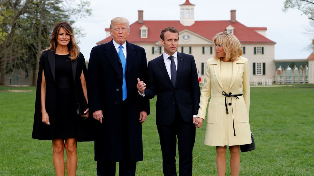 Macron y Trump presumen de buenas relaciones