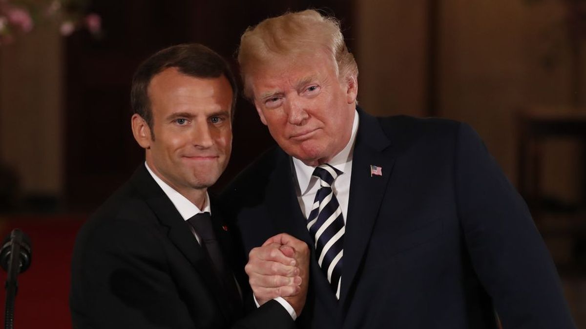 Macron anuncia que Francia quiere negociará un nuevo acuerdo nuclear con Irán