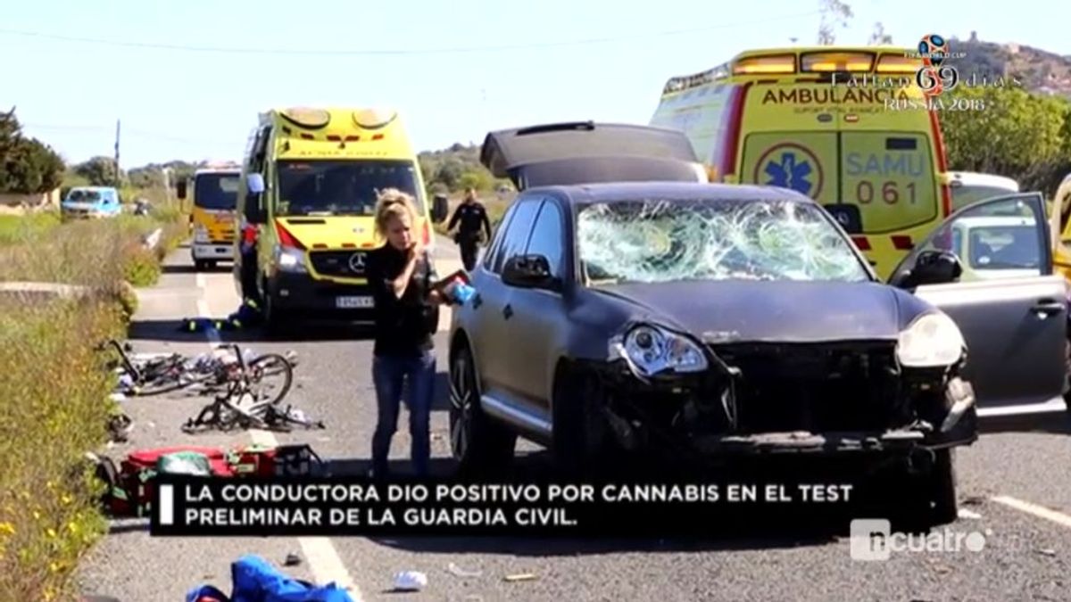 La conductora que mató a un ciclista en Mallorca, y dio positivo en drogas, sale de prisión  tras pagar 10.000 euros
