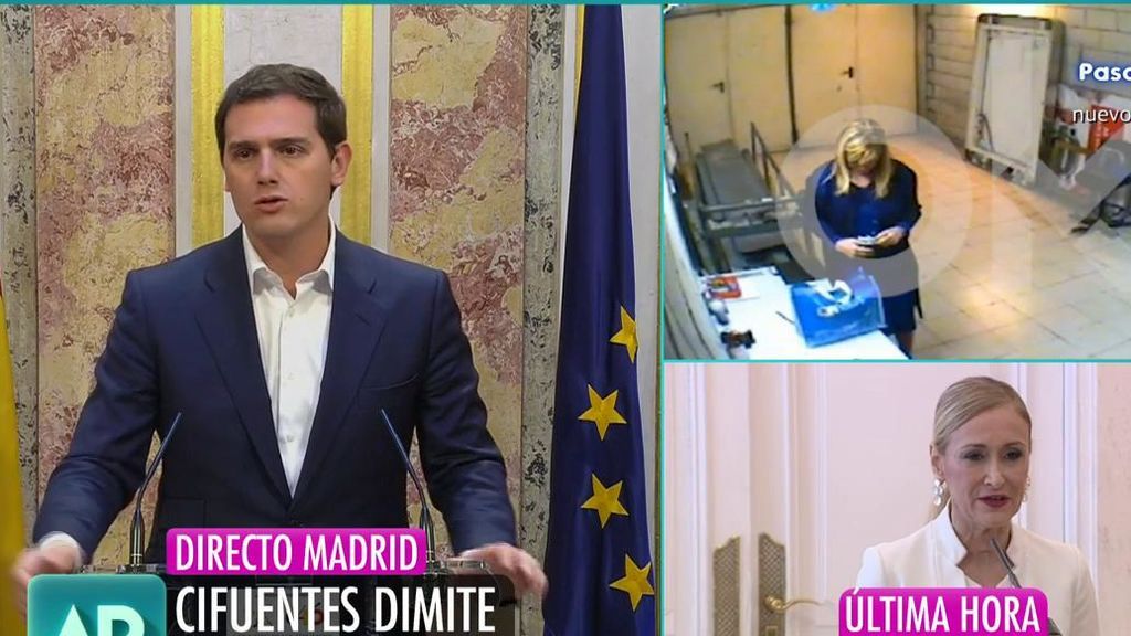 Albert Rivera: "Si el PP propone un sucesor a Cifuentes limpio, lo apoyaremos"