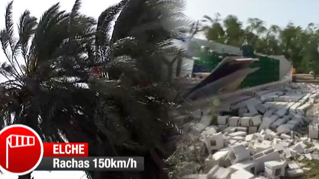 En vídeo: los desperfectos causados en varias provincias por rachas de viento de hasta 150 km/h