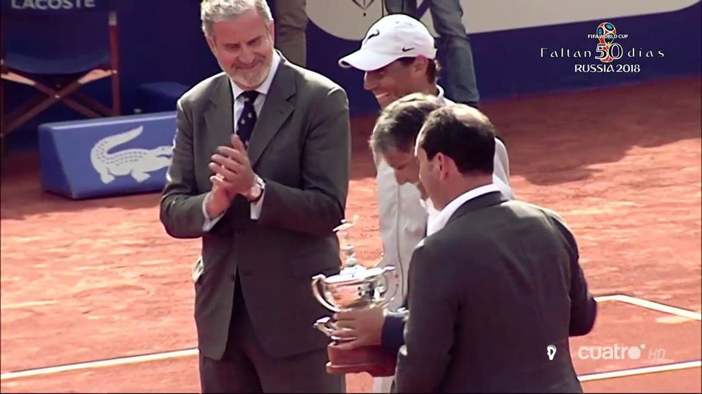 ‘Nadalmanía’ en Barcelona y homenaje a Toni Nadal en el Godó