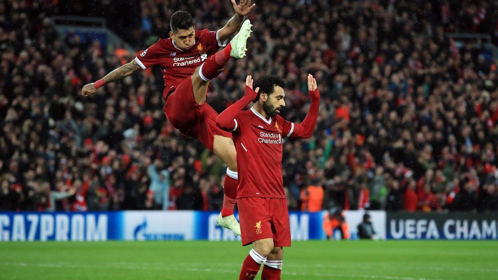 Salah se exhibe en una noche mágica del Liverpool… y el Madrid no le pierde ojo