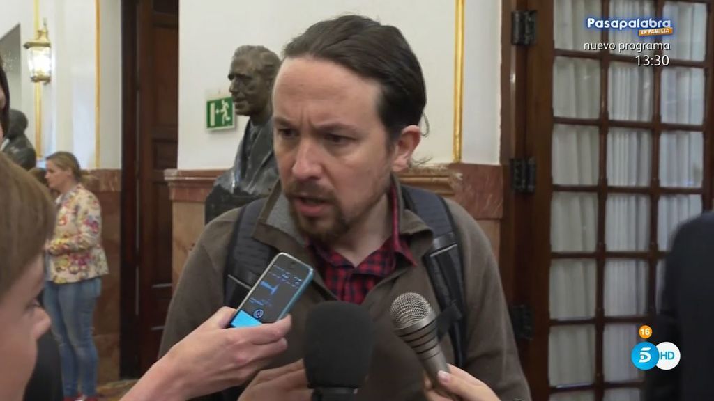 Pablo Iglesias da la cara por Cifuentes: "No hay derecho a destruir a un ser humano"