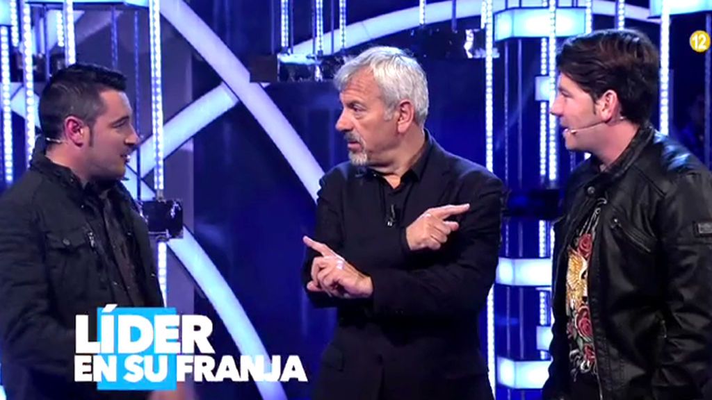 Andy y Lucas, Ruth Lorenzo y Almudena Cid, el viernes, en ‘Volverte a ver’