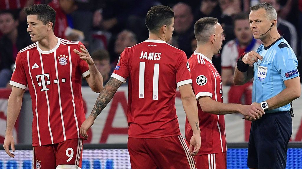 El Bayern de Múnich reclama tres penaltis a Kuipers: dos de Carvajal y uno de Sergio Ramos