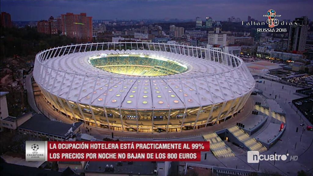 Locura en Kiev: una de las finales de Champions más cara de los últimos años