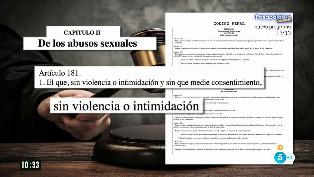Analizamos las frases más polémicas de la sentencia de 'La Manada' con el código penal