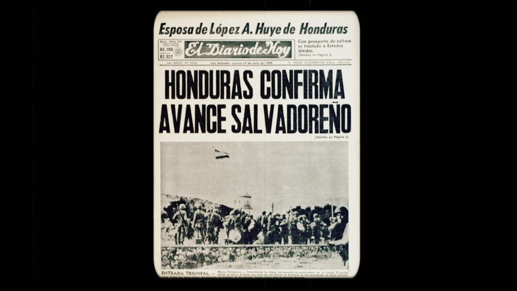 Honduras y El Salvador protagonizaron la conocida como 'Guerra del Fútbol'