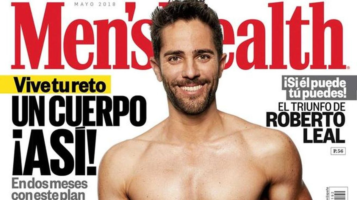 Roberto Leal comparte su foto de 'chico de portada' más musculado: "Feliz por los resultados"