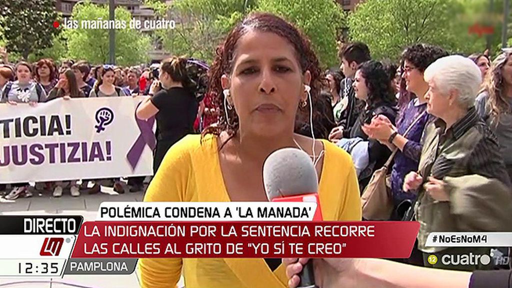 Magaly Rodríguez (Asoc. Lunes Lilas), indignada con la sentencia de 'La Manada': "Se sigue cuestionando nuestra libertad"