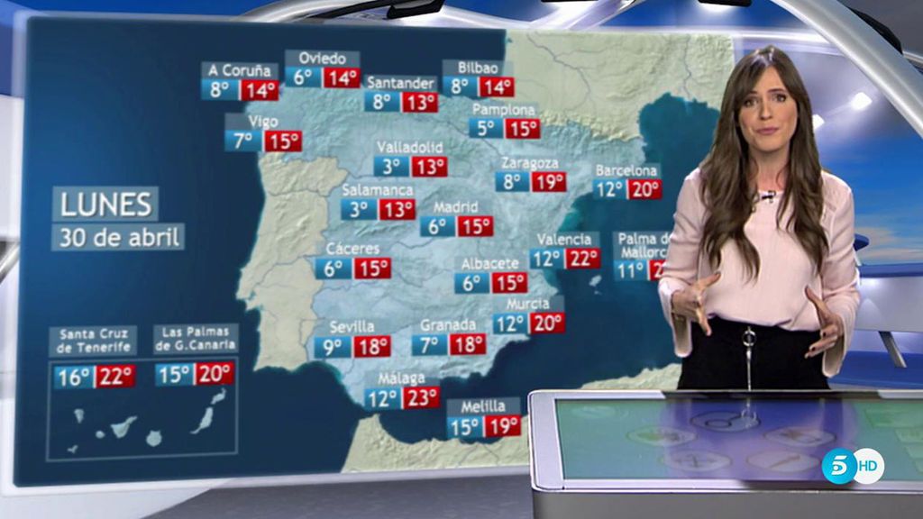 El Tiempo, con Carmen Corazzini