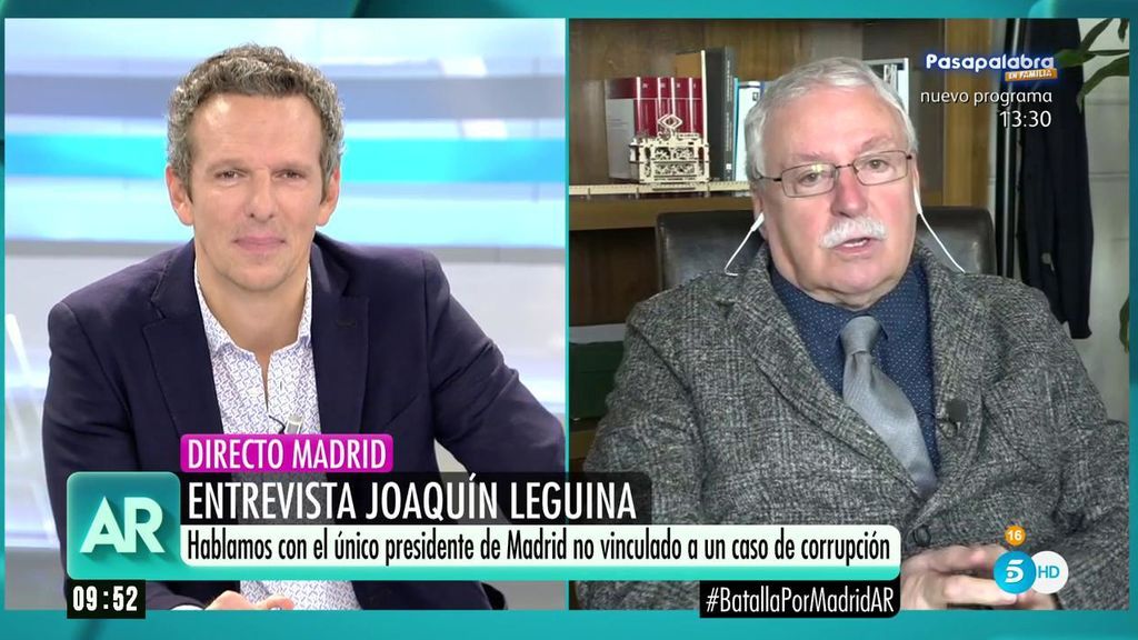 Joaquín Leguina: "Muchos de estos asuntos de Cifuentes los sabía el PP"