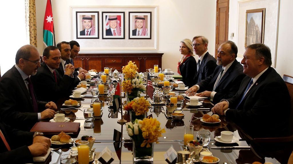 Encuentro entre Estados Unidos y Jordania