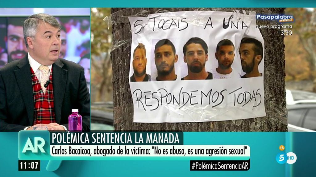 Agustín Martínez, abogado de 'La Manada': "Se ha intentado buscar una sentencia 'política"