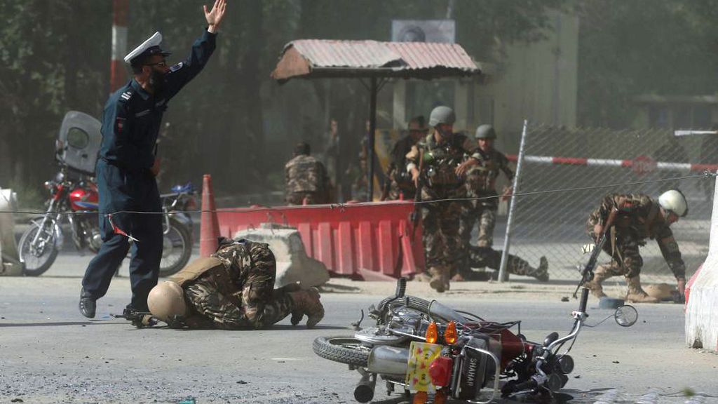Veinte muertos y más de 30 heridos, la mayoría periodistas, en dos explosiones en Kabul