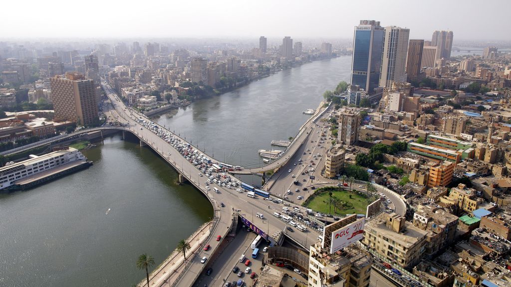 El Cairo a vista de pájaro