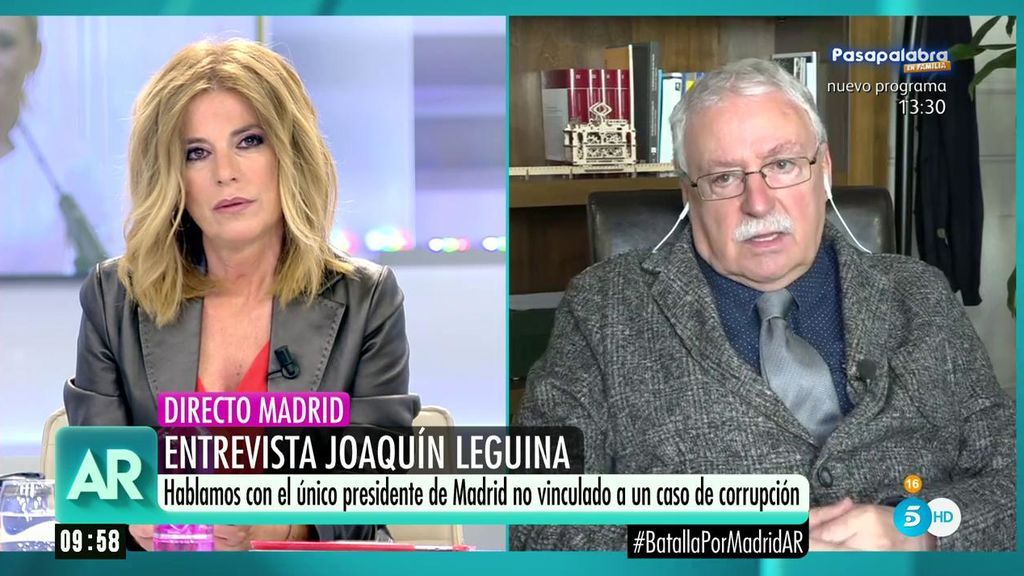 Joaquín Leguina: "Si no existiera la Comunidad de Madrid no existirían muchas cosas necesarias"