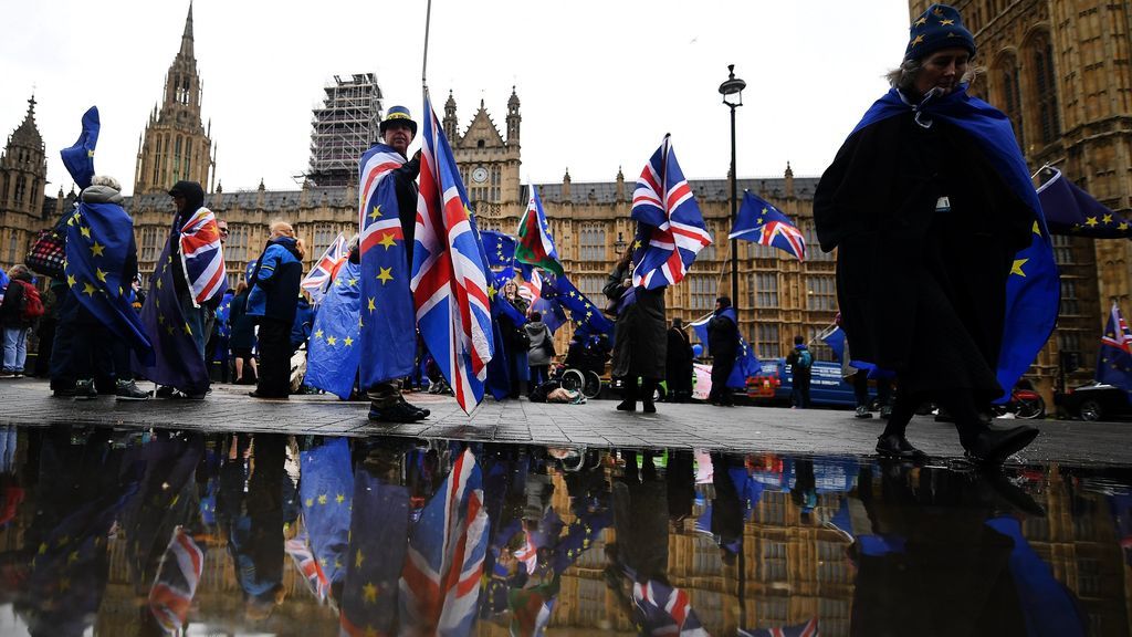 Protesta contra el Brexit