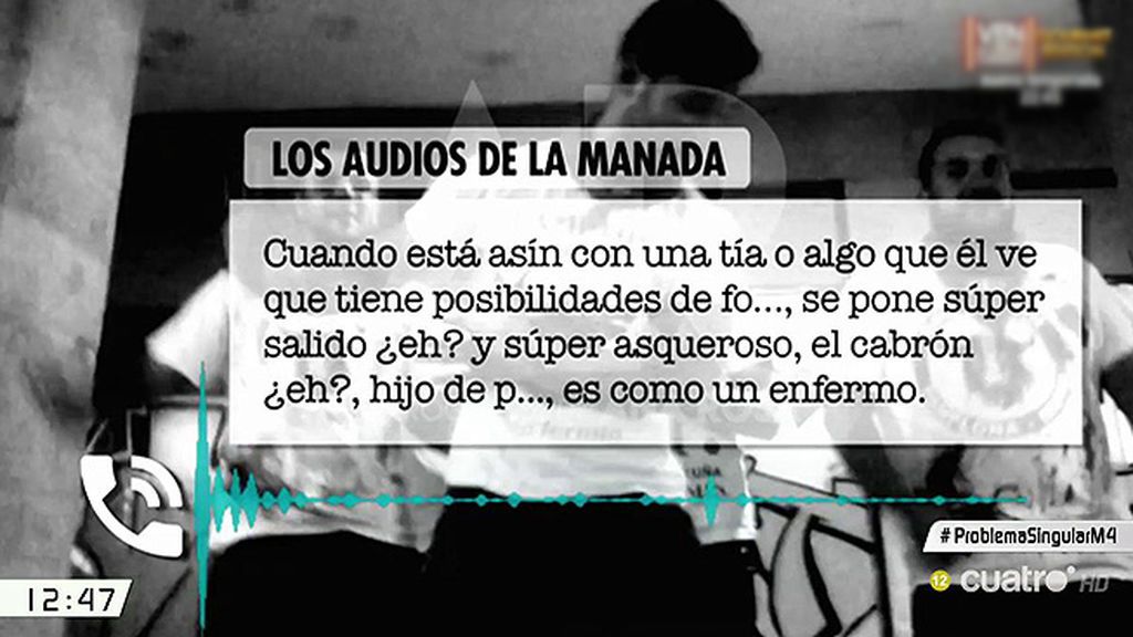 'El Programa de Ana Rosa' muestra en exclusiva los audios de 'La Manada': "Es como un enfermo"