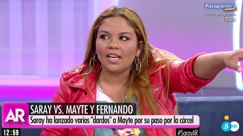 Saray Montoya: "No veo a Mayte y Fernando como una pareja normal"