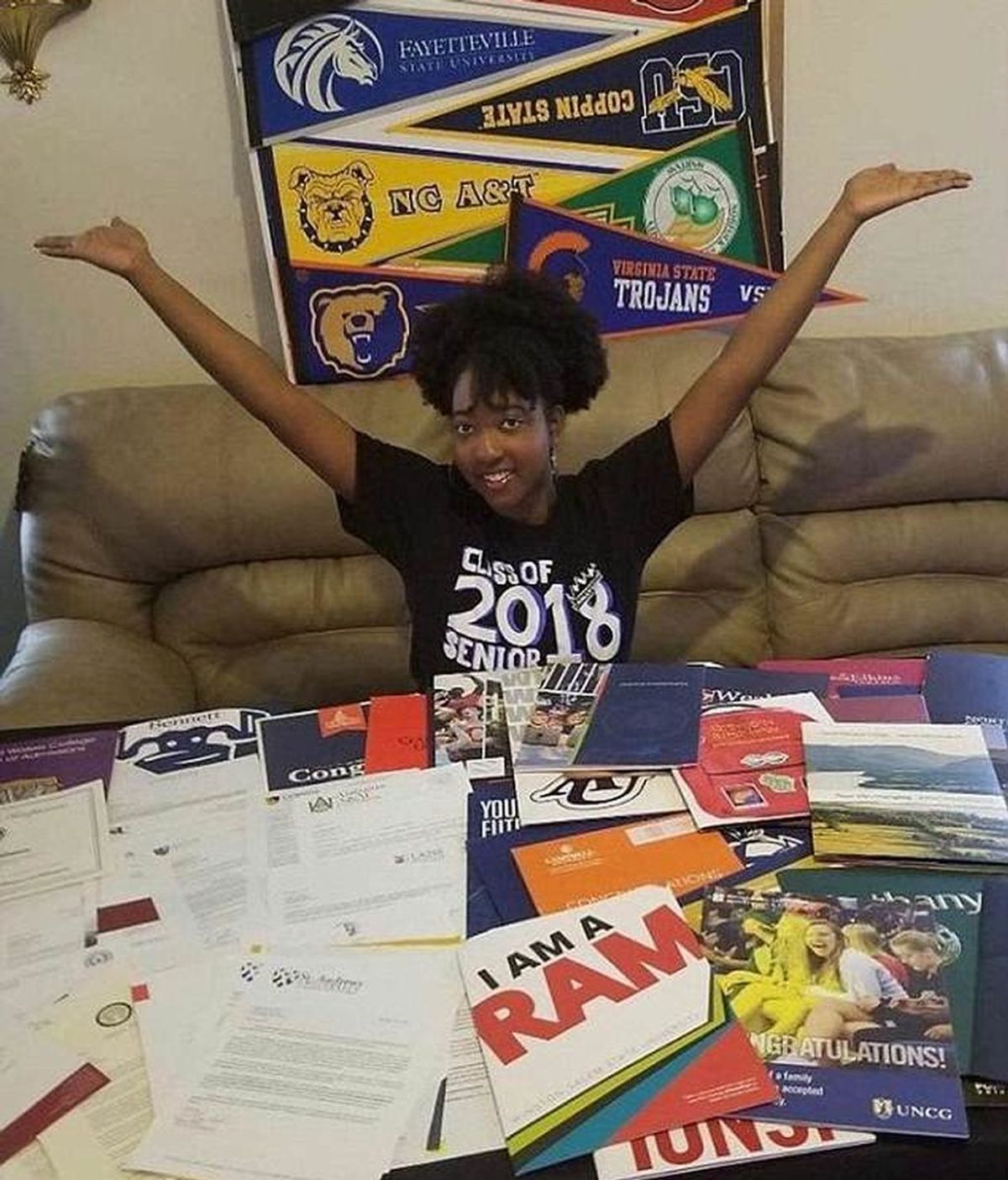 Una adolescente estadounidense es aceptada en 113 universidades