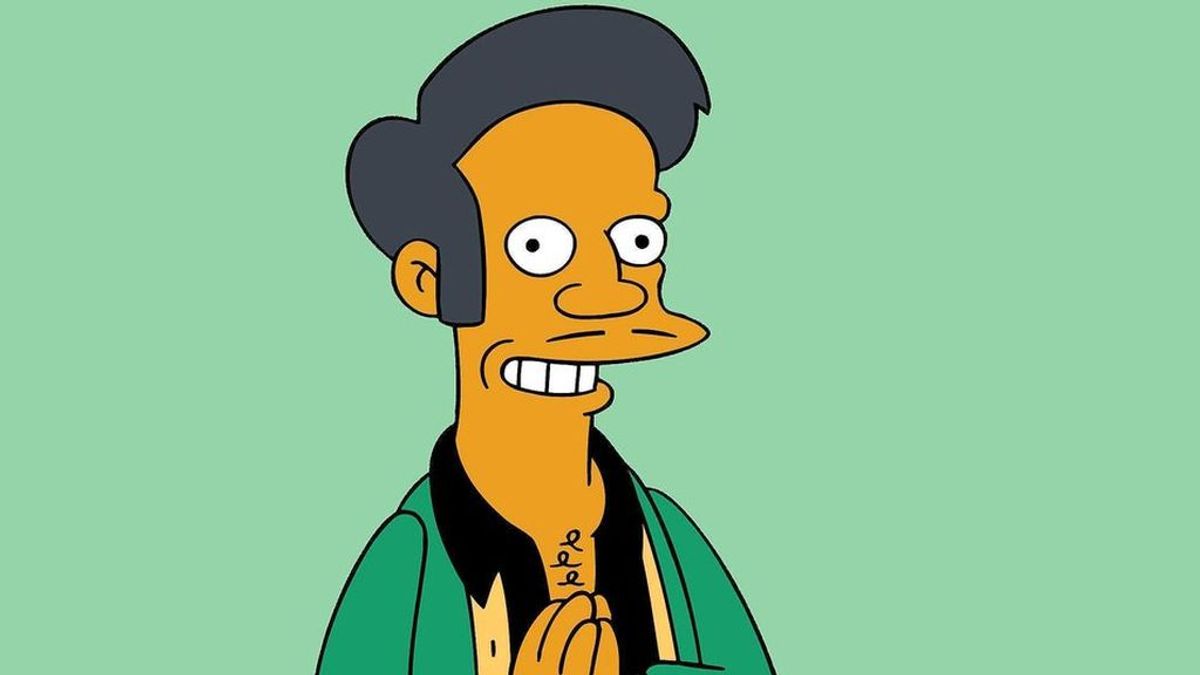 Apu Nahasapeemapetilon, personaje de 'Los Simpson'.