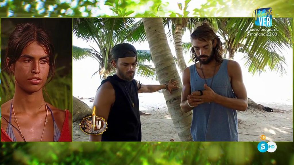 Sergio y Logan deciden que cada uno comerá lo que pesque: “¿Qué somos concursantes o supervivientes?”