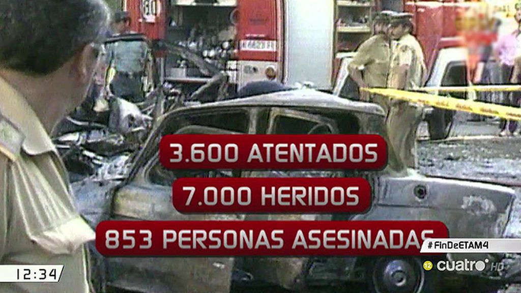 ETA anuncia su fin tras 60 años de terror, 3.600 atentados, 853 asesinatos y 300 sin resolver