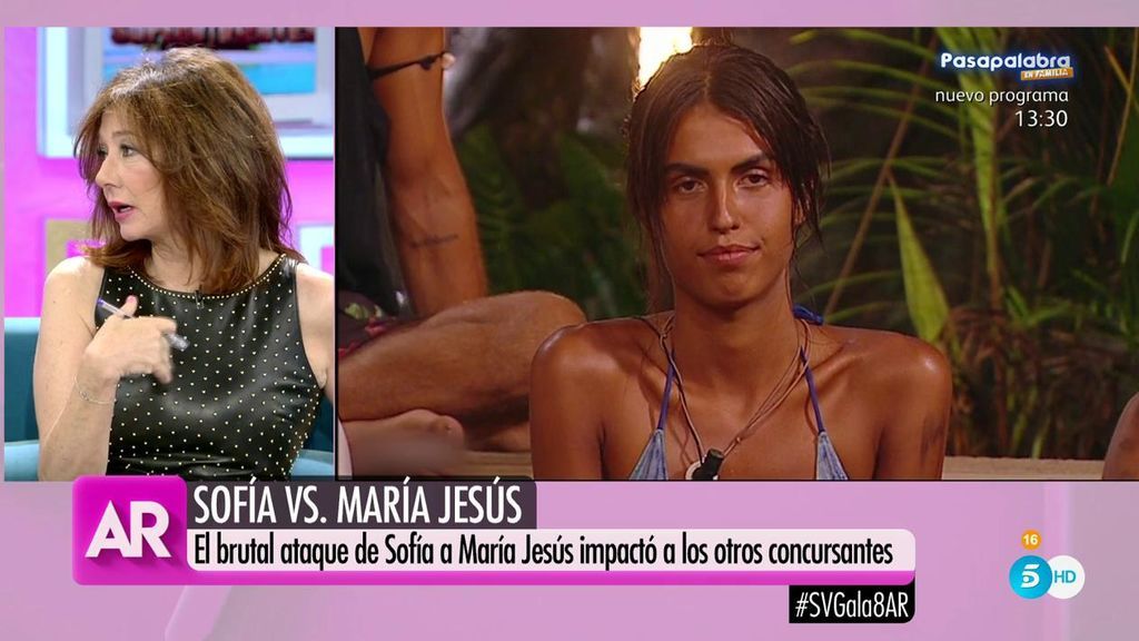 Ana Rosa: "Sofía le ha hecho el regalo de su vida a María Jesús convirtiéndola en víctima"
