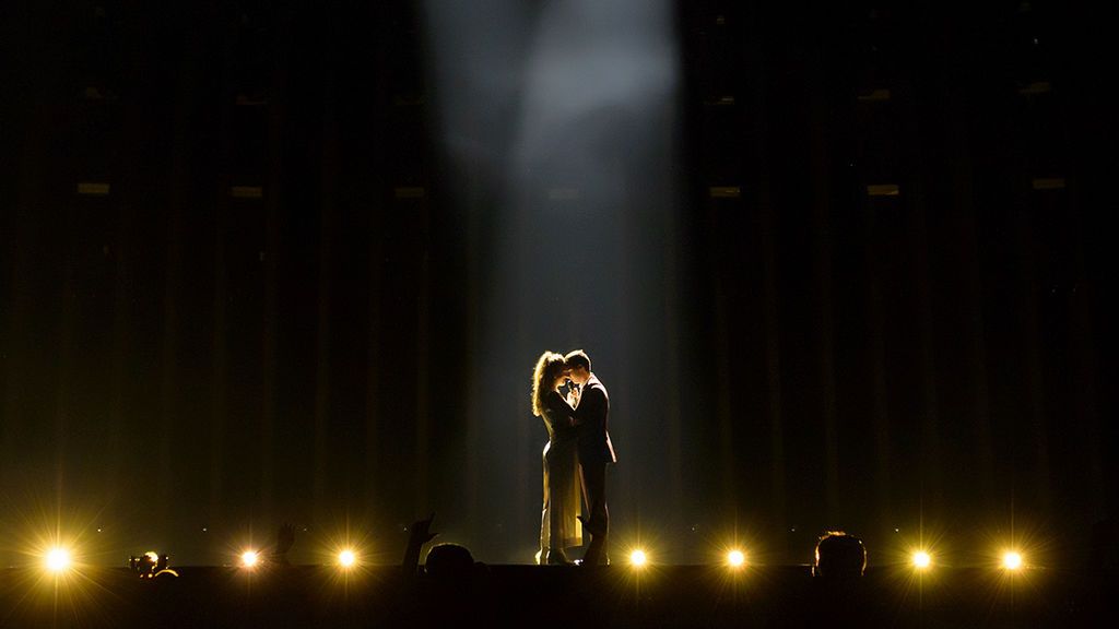 Amaia y Alfred ensayo Eurovisión