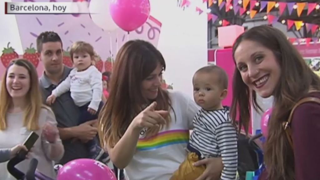 Las madres se reúnen en la Feria de Barcelona para conocer lo último para el bebé