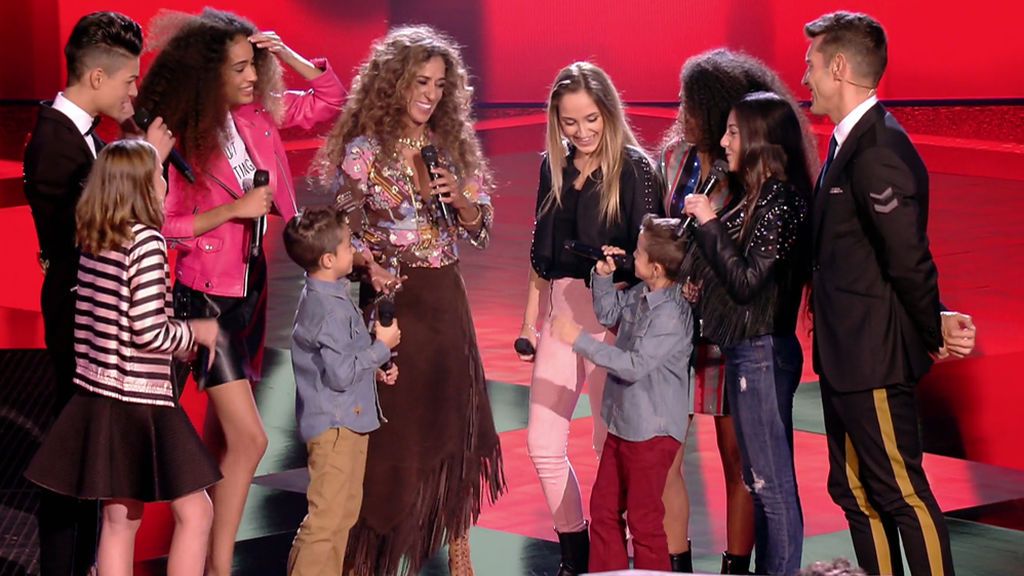 ¡Los ‘niños’ de Rosario sorprenden a la coach en la semifinal de ‘La Voz Kids 4’!