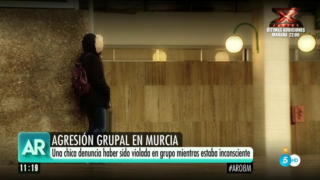 'AR' reconstruye la presunta violación en grupo a una joven en Murcia