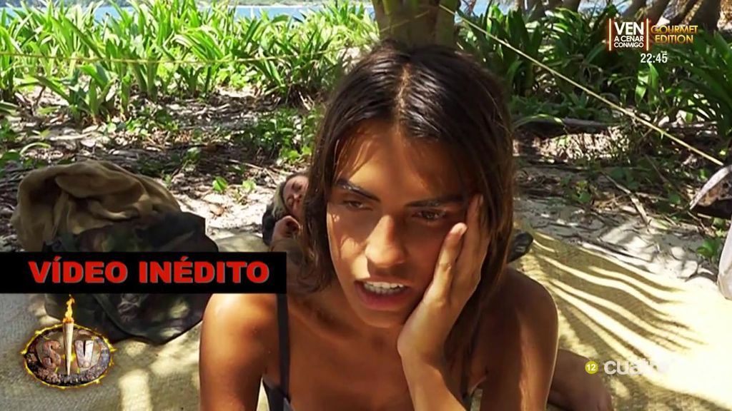 Sofía, sobre Hugo (vídeo inédito 'Supervivientes'): "Es el concursante estorbo"