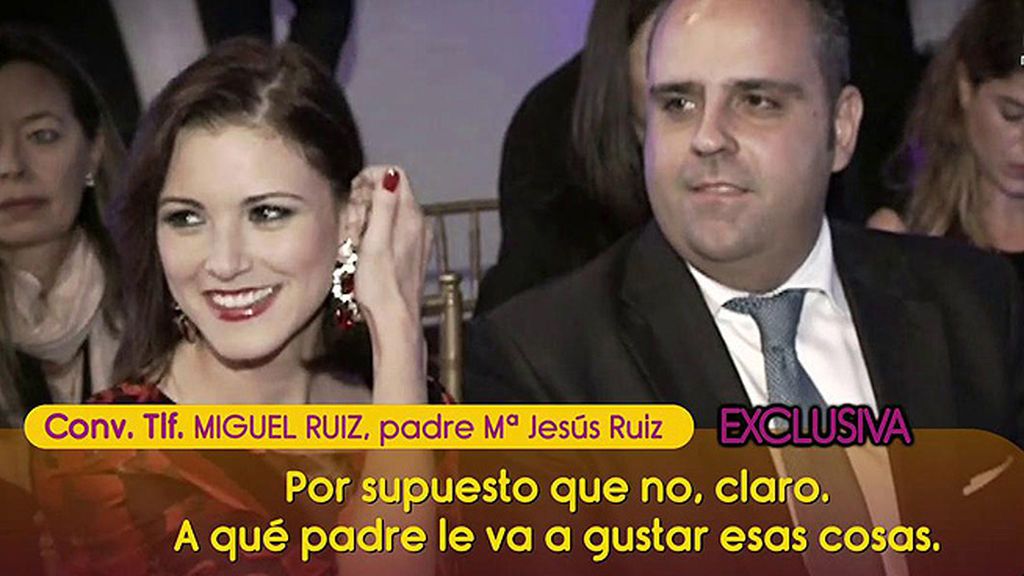El padre de Mª Jesús Ruiz ataca a Sofía Suescun: “No es supervivencia, es avasallar”