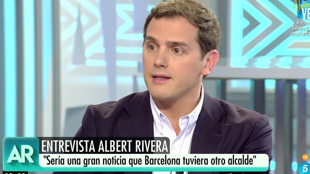 Albert Rivera: "Valls todavía no ha dicho que sí a ser candidato para la alcaldía de Barcelona, se lo está pensando”