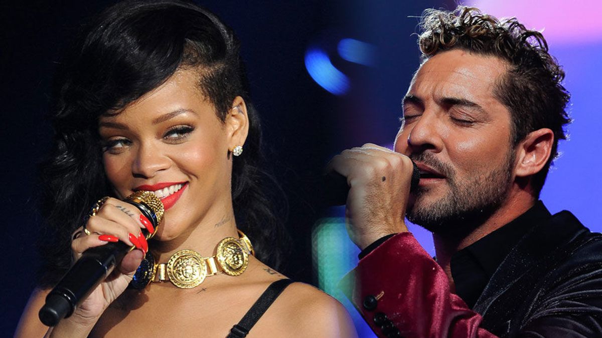 David Bisbal hace memoria y nos recuerda cuando compartió escenario con… ¡Rihanna!