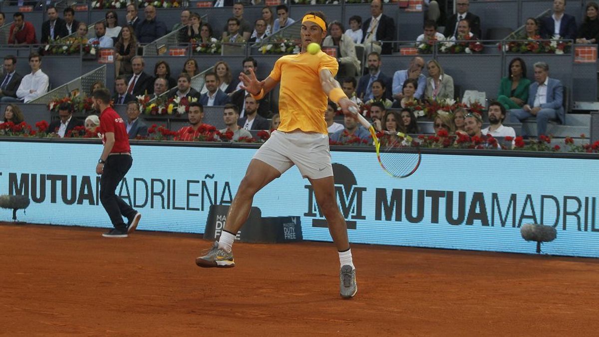 Madridistas y atléticos, unidos por Rafa Nadal: así acudieron juntos al partido de tenis