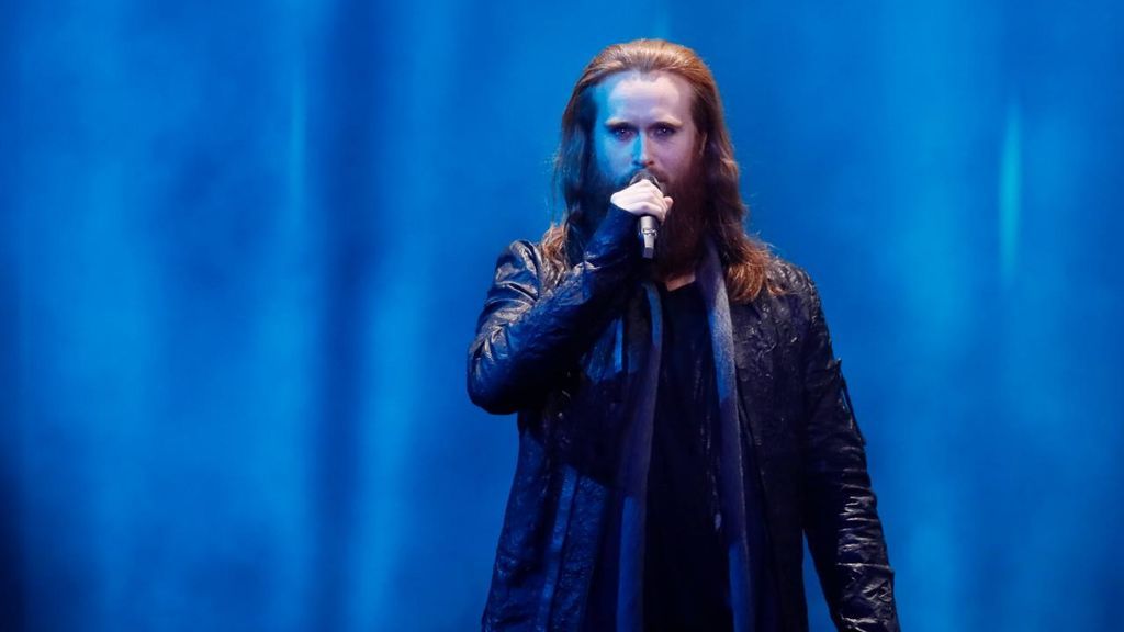 Dinamarca en la segunda semifinal de Eurovisión 2018.