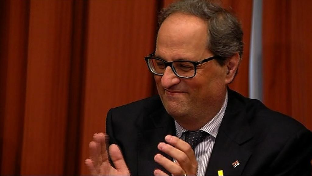 La investidura de Quim Torra, pendiente de la CUP