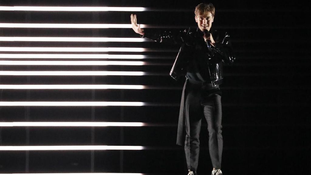 Suecia en la segunda semifinal de Eurovisión 2018.