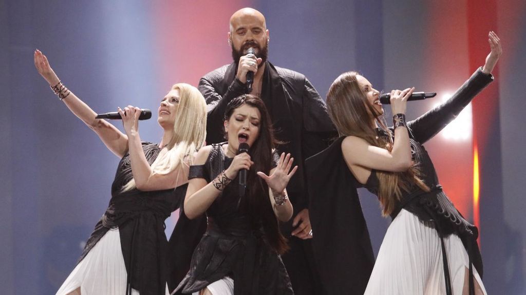 Serbia en la segunda semifinal de Eurovisión 2018.