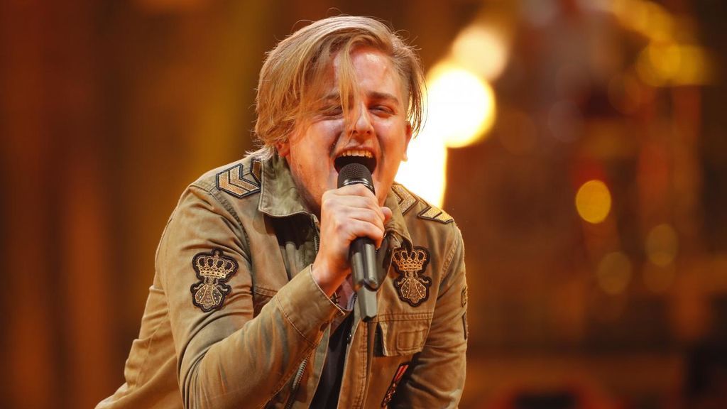 Hungría en la segunda semifinal de Eurovisión 2018.