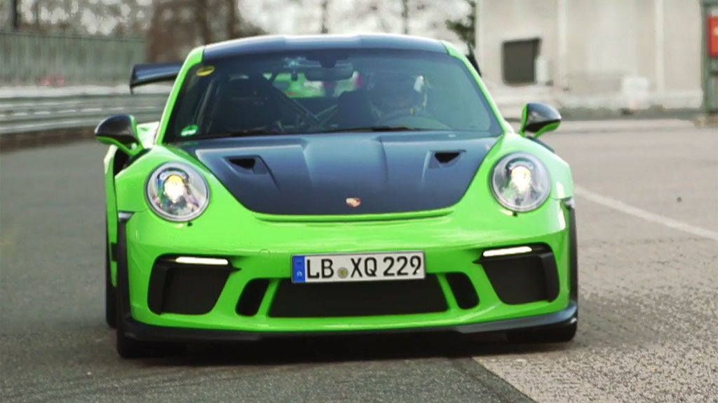 Porsche 911 GT3 RS, una máquina que tiene el récord de velocidad en Nurburgring