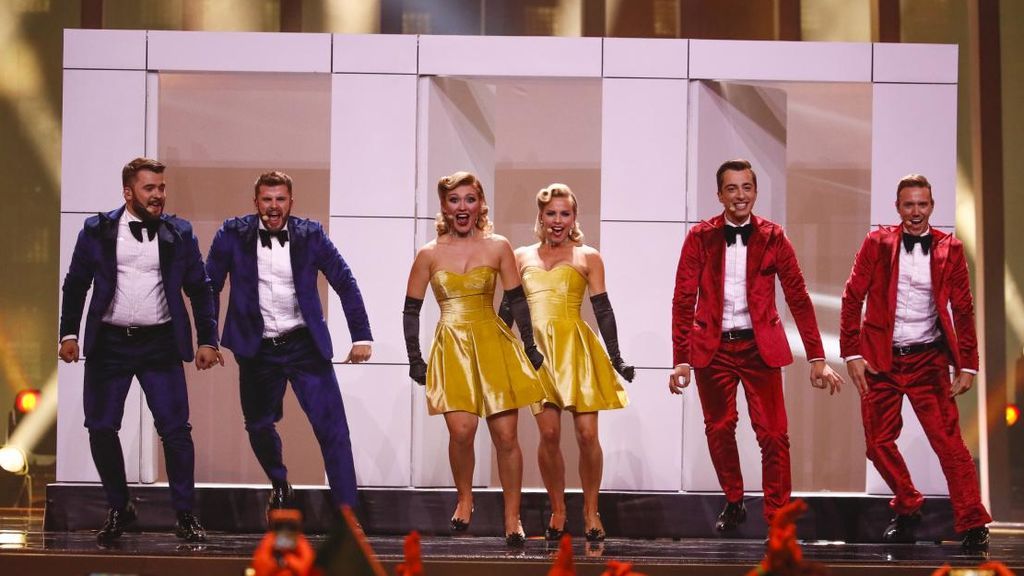 Moldavia en la segunda semifinal de Eurovisión 2018.