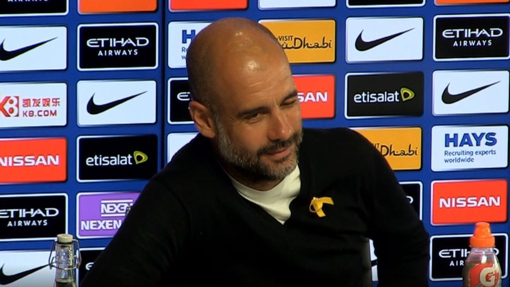 El vacile de Guardiola con un periodista: “Tú no tienes el nivel...”