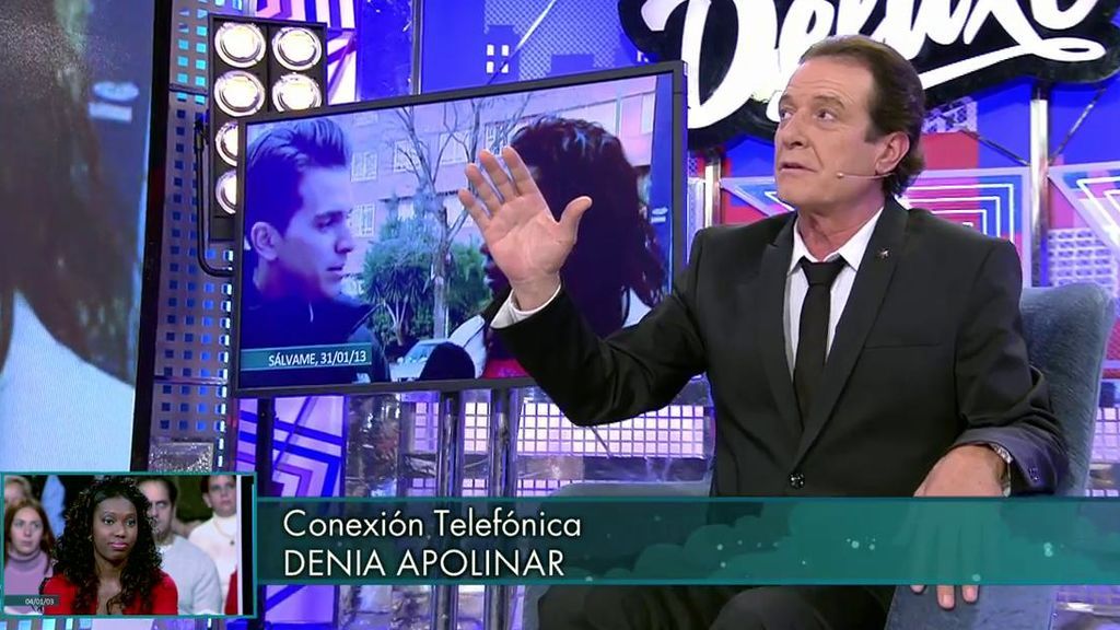 Juan Ramón confirma su relación con Denia Apolinar y esta entra en directo: "Te voy a poner una demanda"