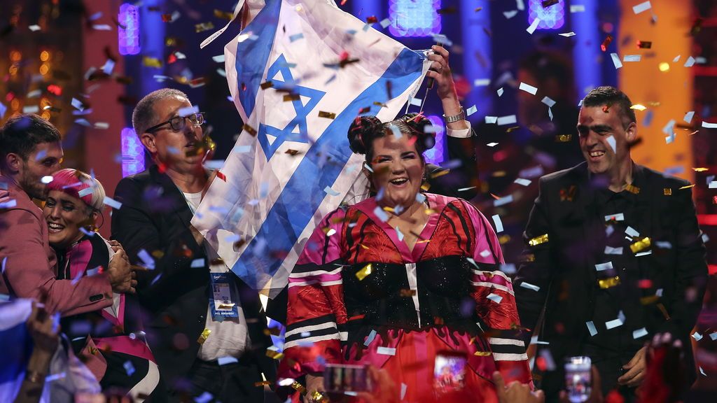 Israel celebra la victoria de Netta bailando al son de 'Toy', la canción ganadora